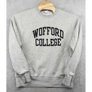 Champion Wofford College Reverse Weave Crewneck Sweatshirt Vintage Men's M